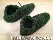 Zapatos De Lana Tejidos En Crochet
