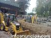 Arriendo retroexcavadora en Quilicura 27033466 retiro escombros demoliciones en todo stgo