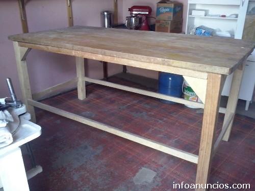 Mesa de Madera para Panadería 2m x 1m en Arequipa Capital: teléfono