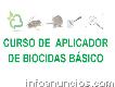 Curso De Aplicador De Biocidas De Nivel Básico.