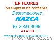 Destapaciones Nazca 2056.8099 destapacion de cloacas en Flores
