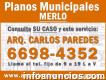 Planos Municipales en La Matanza, Merlo y Moreno