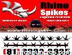 Rhino Spikes Picos para Bardas Cadillos de Seguridad