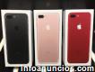 Iphone 7 plus rose Gold y negro matte 128gb sellad