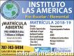 Matrícula abierta Instituto Las Américas