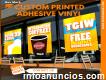 Custom adhesive vinyl bannersboxmark