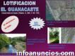 Lotificación El Guanacastes