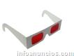 Gafas 3d Decodificador Lente Rojo