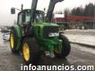 Tractor de granja John Deere 6630
