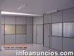 Divisória em Guarulhos-sp eucatex drywall forro isopor pvc vidro divisórias usadas