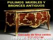 Pulimos bronce y muebles antiguos lima perú Sudamérica