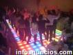 Piso de baile en Pachuca