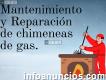 Mantenimiento y Reparación de chimeneas de gas 3059441841.