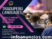 Traduperu languages / Traducción simultánea Perú