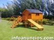 Casas para niños de madera