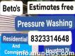 Beto's Pressure Washing 832. 3314648