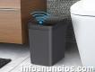 12l Black Smart Trash Can Waterproof Automatic Sen